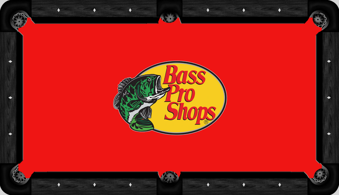 Bass Pro Shop Custom Pool Table Felt