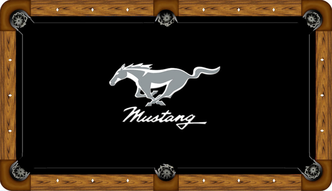 Mustang Custom Pool Table Felt