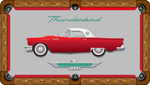 Classic Thunderbird Custom Pool Table Felt Any Design 7ft 8ft 9ft Billiard Cloth