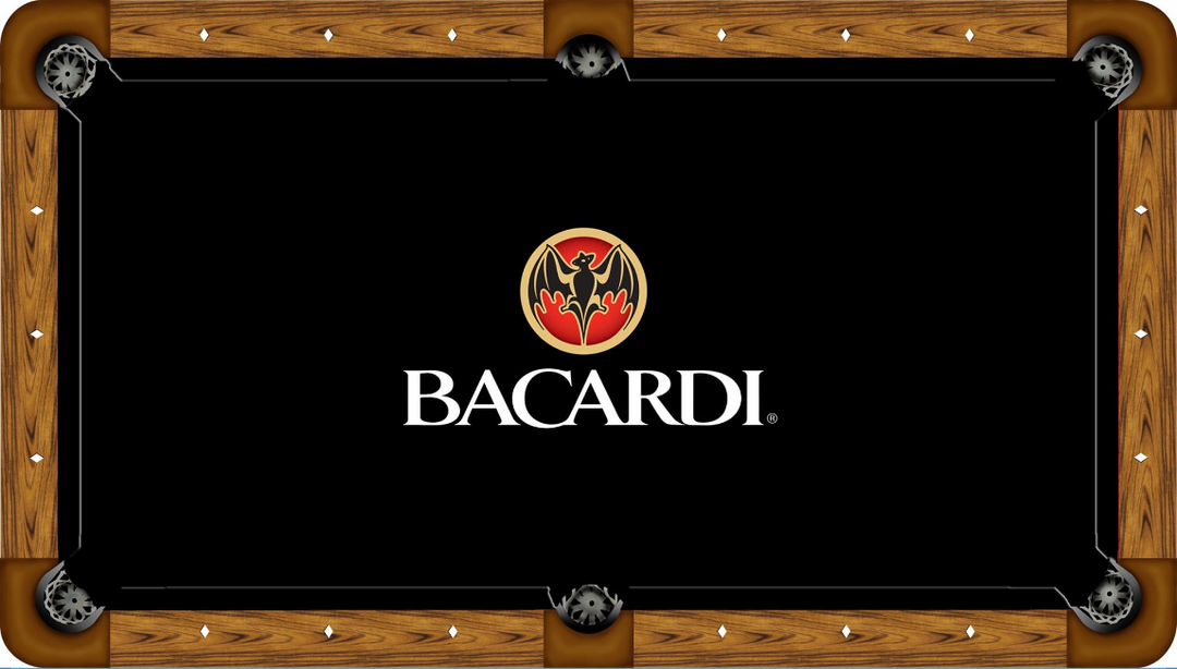 Bacardi Custom Pool Table Felt