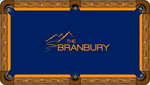 Branbury Custom Pool Table Felt Any Design 7ft 8ft 9ft Billiard Cloth