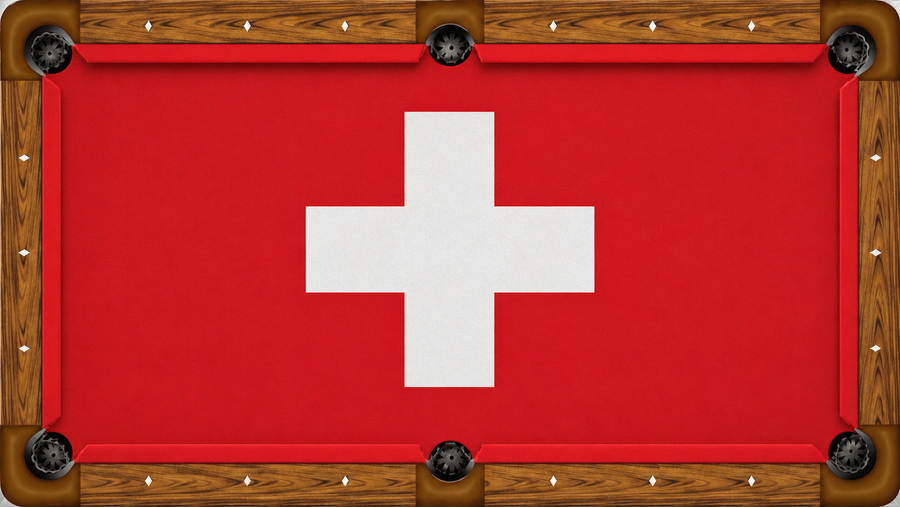 Switzerland Print Custom Pool Table Felt Any Design 7ft 8ft 9ft Billiard Cloth