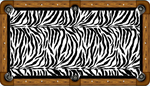Zebra Stripes Custom Pool Table Felt Any Design 7ft 8ft 9ft Billiard Cloth