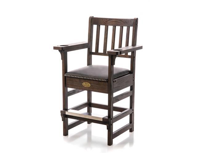 Spencer Marston Deluxe Spectator Chair - Barnwood Walnut