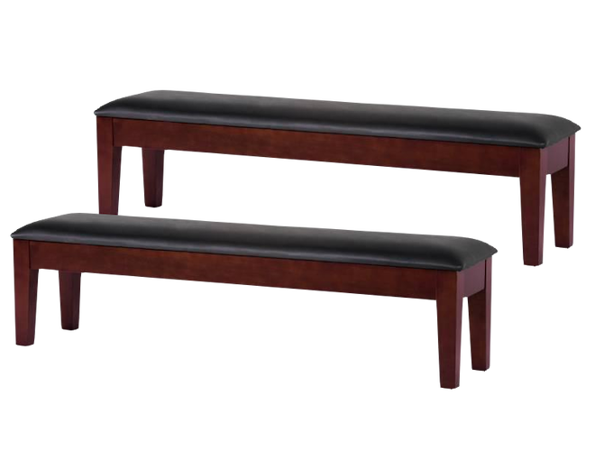 Spencer Marston Wooden Storage Bench - Cherry Set