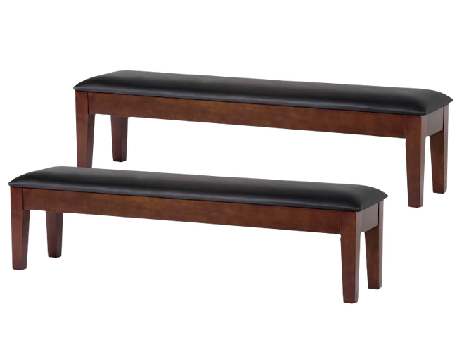 Spencer Marston Wooden Storage Bench - Walnut Set