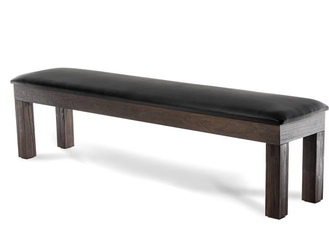 Spencer Marston Storage Bench - Barnwood Walnut - Storage Bench Set - Barnwood Walnut