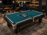 Your Custom Pool Table Felt — custom printed pool table felt design preview