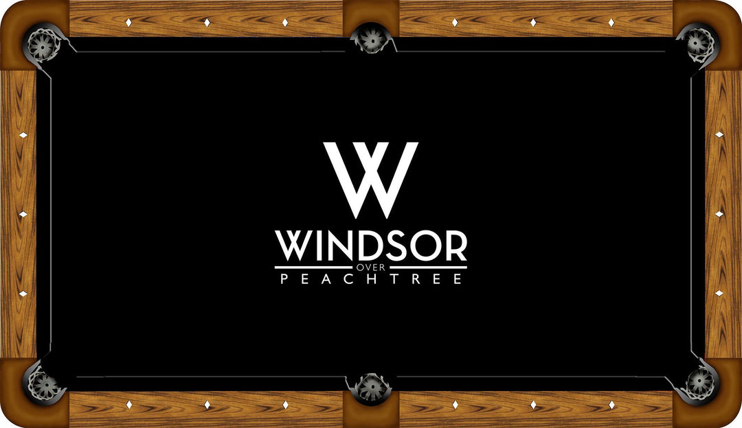 Windsor Peachtree Custom Pool Table Felt