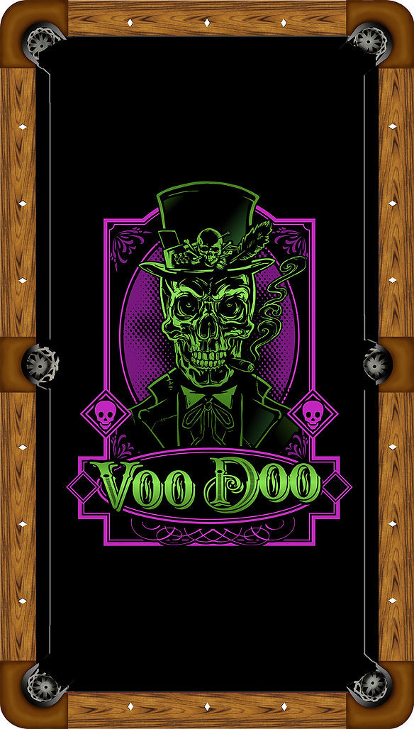 VooDoo Custom Pool Table Felt