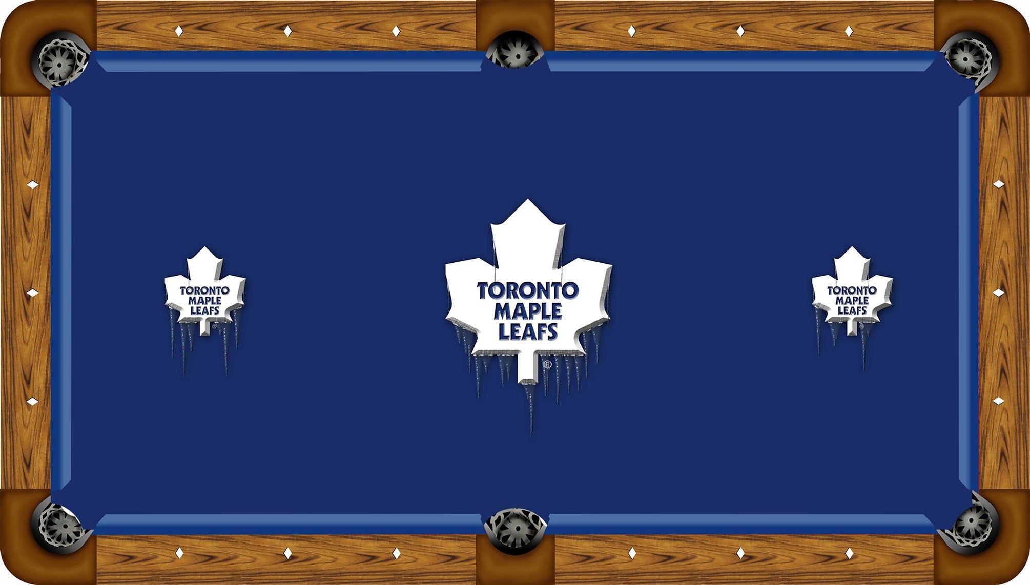 Toronto Maple Leafs Custom Pool Table Felt