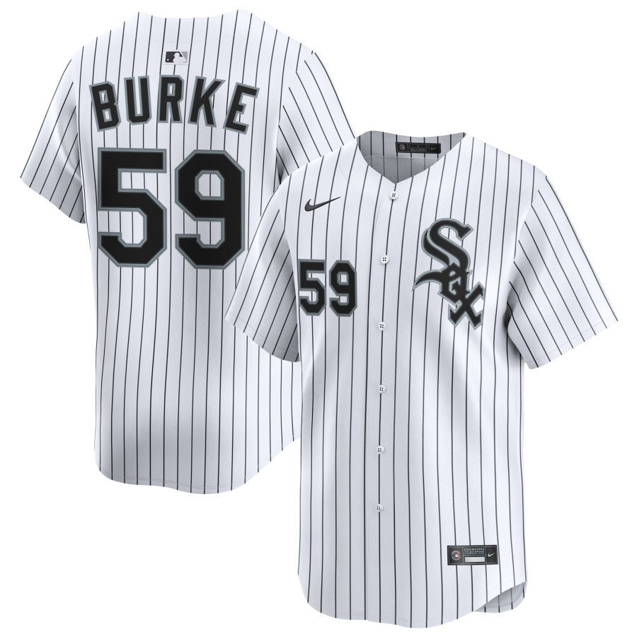 Derek Hill Youth Nike  White Chicago White Sox Home Custom Limited Jersey