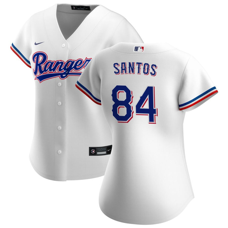 Robert Garcia Women's Nike White Texas Rangers Home Replica Custom Jersey