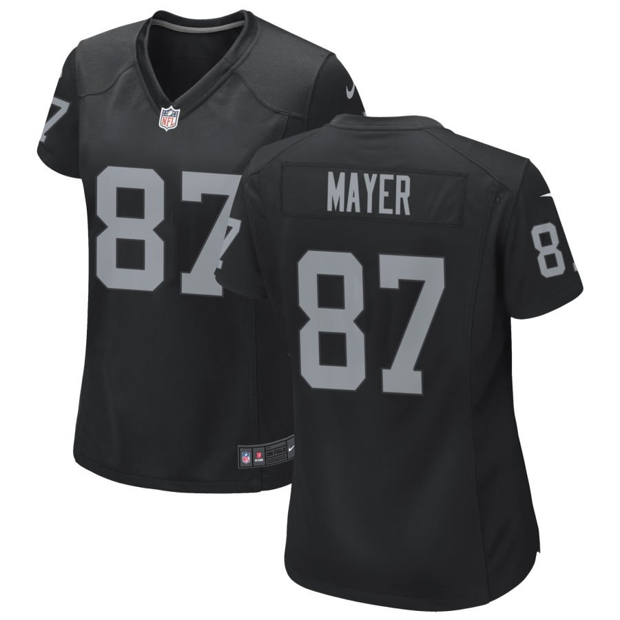 Michael Mayer Women's Nike Black Las Vegas Raiders Custom Game Jersey