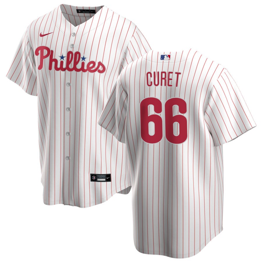 Kyle Backhus Men's Nike White Philadelphia Phillies Home Replica Custom Jersey