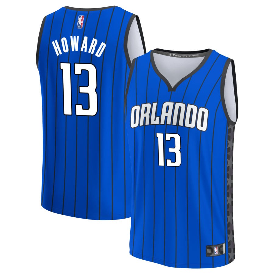Jett Howard Men's Fanatics  Blue Orlando Magic Fast Break Custom Jersey - Statement Edition