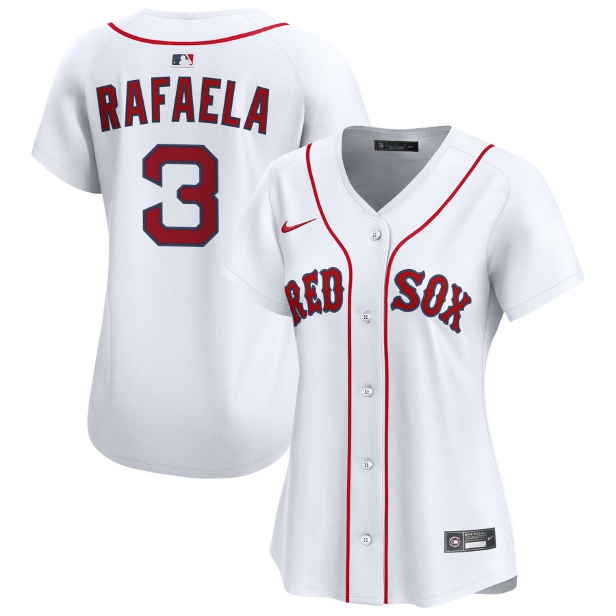 Andruw Monasterio Women's Nike  White Boston Red Sox Home Limited Custom Jersey
