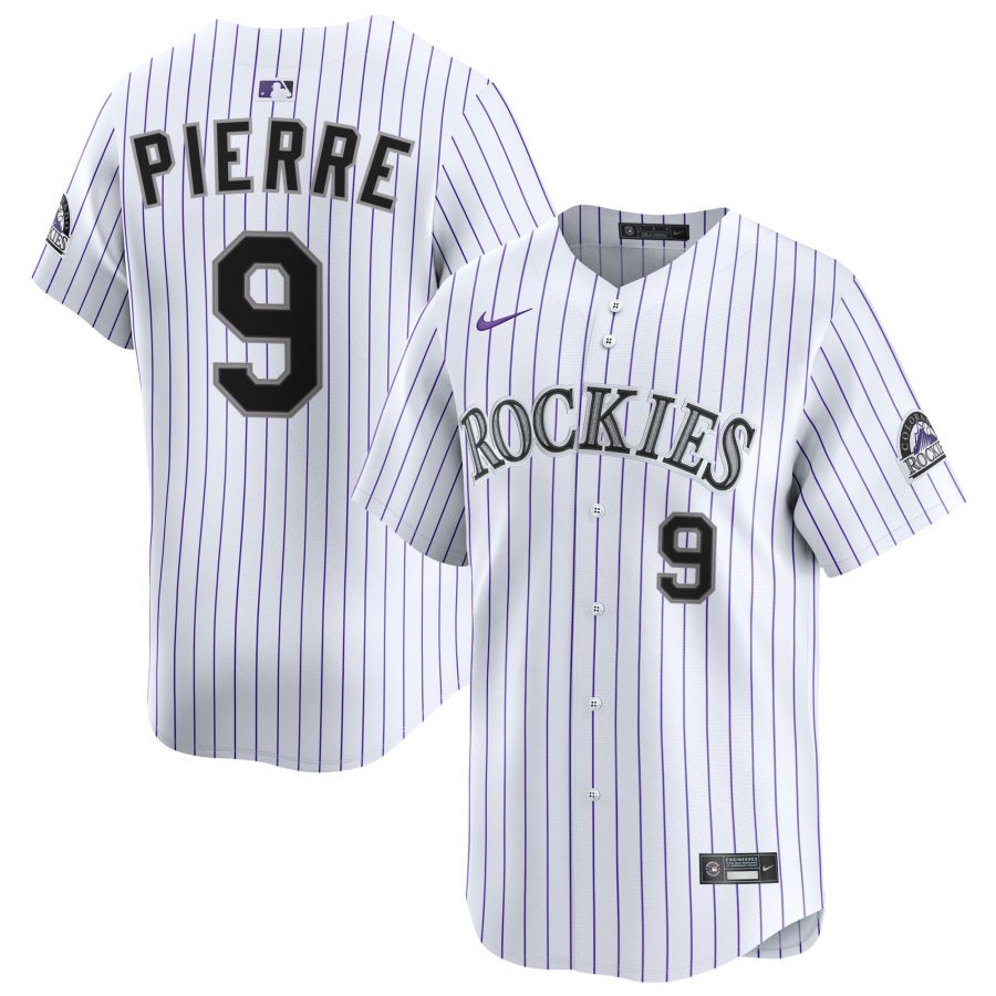 Jason Giambi Men's Nike White Colorado Rockies Home Limited Pick-A-Player Retired Roster Jersey