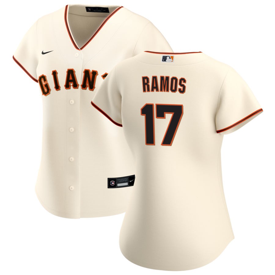 Spencer Bivens Women's Nike Cream San Francisco Giants Home Replica Custom Jersey