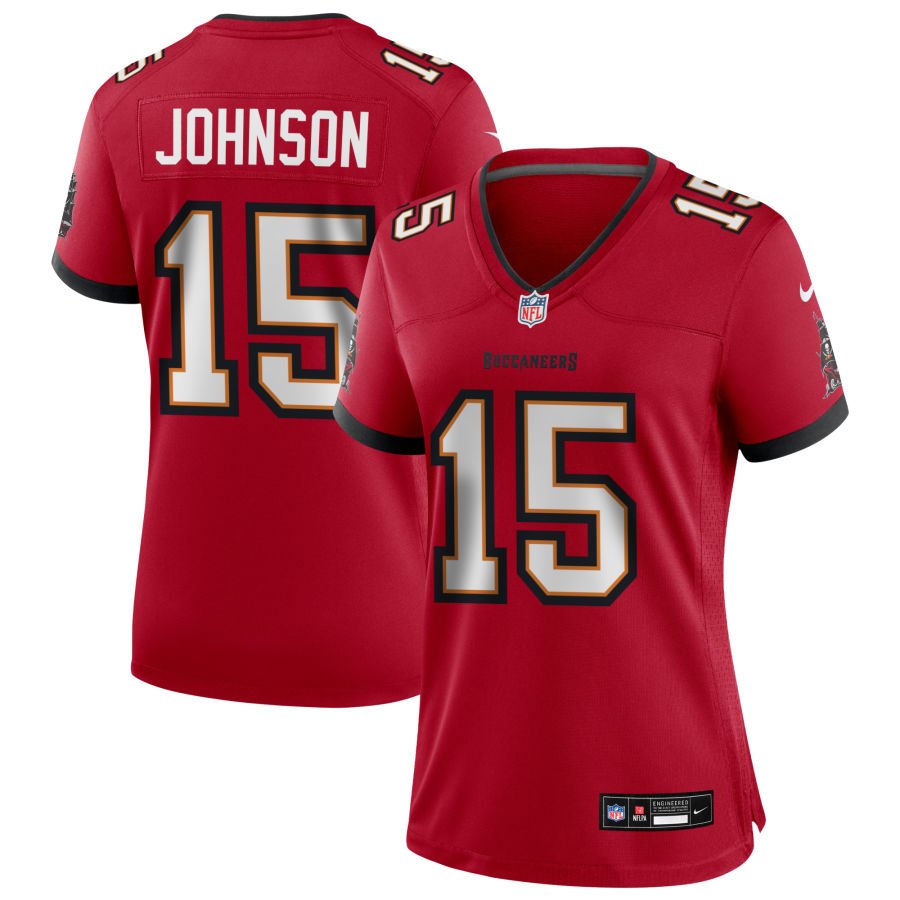 Tez Johnson Women's Nike Tampa Bay Buccaneers Red Custom Game Jersey