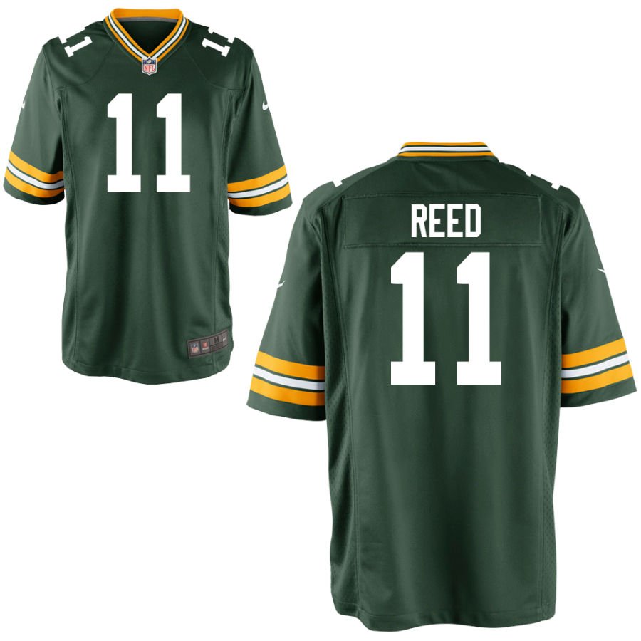 Jayden Reed Youth Nike Green Green Bay Packers Custom Game Jersey
