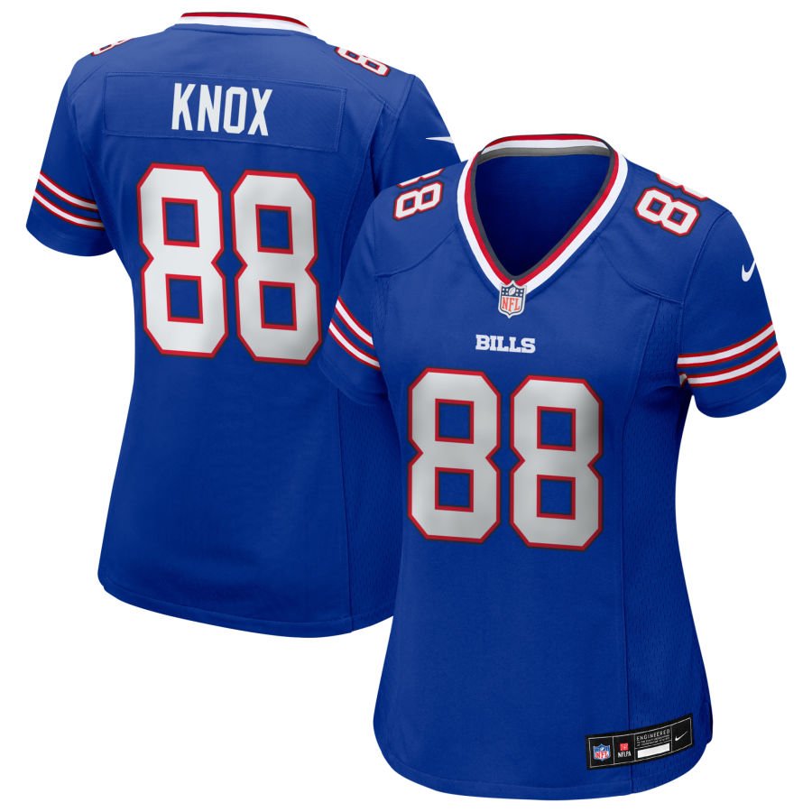 Dawson Knox Women's Nike Royal Buffalo Bills Custom Game Jersey