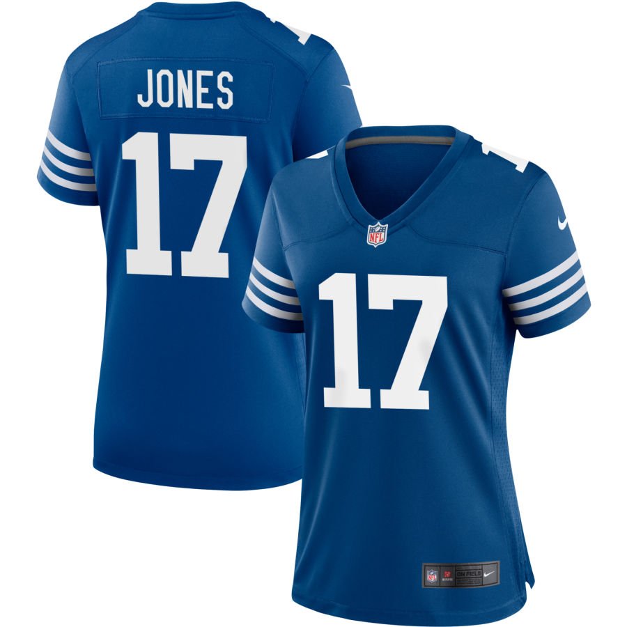 Daniel Jones Women's Nike Royal Indianapolis Colts Alternate Custom Jersey