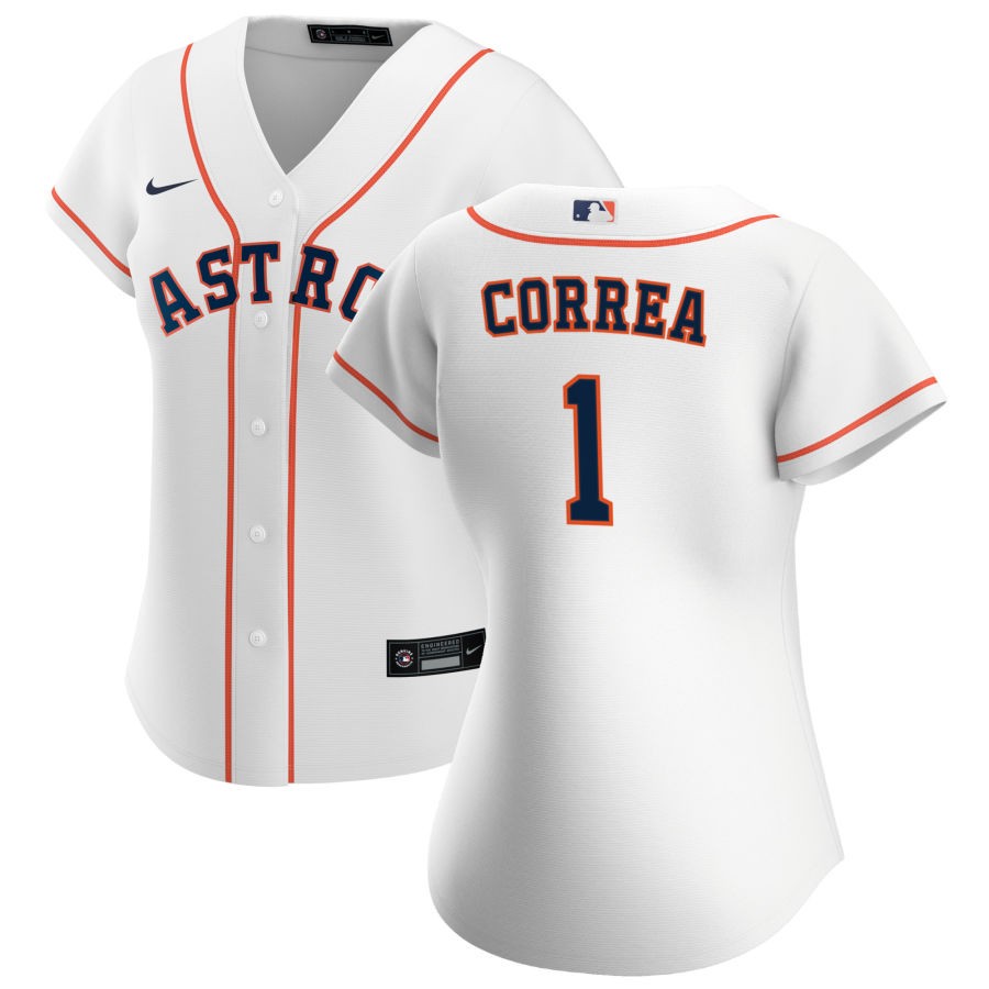 Yordan Alvarez Women's Nike White Houston Astros Home Replica Custom Jersey