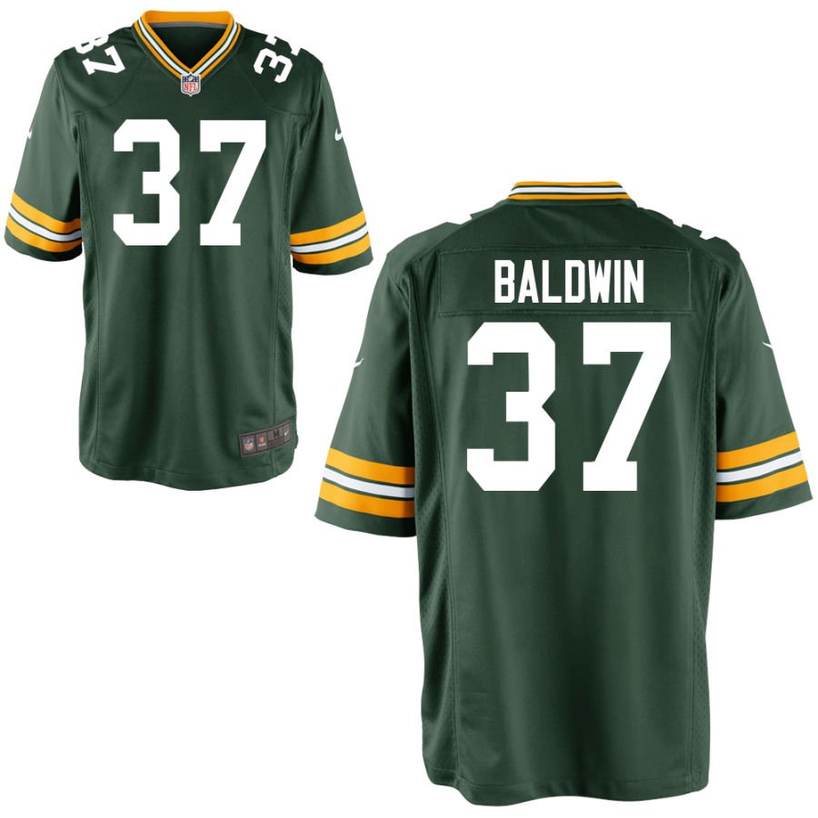 Johnathan Baldwin Youth Nike Green Green Bay Packers Custom Game Jersey