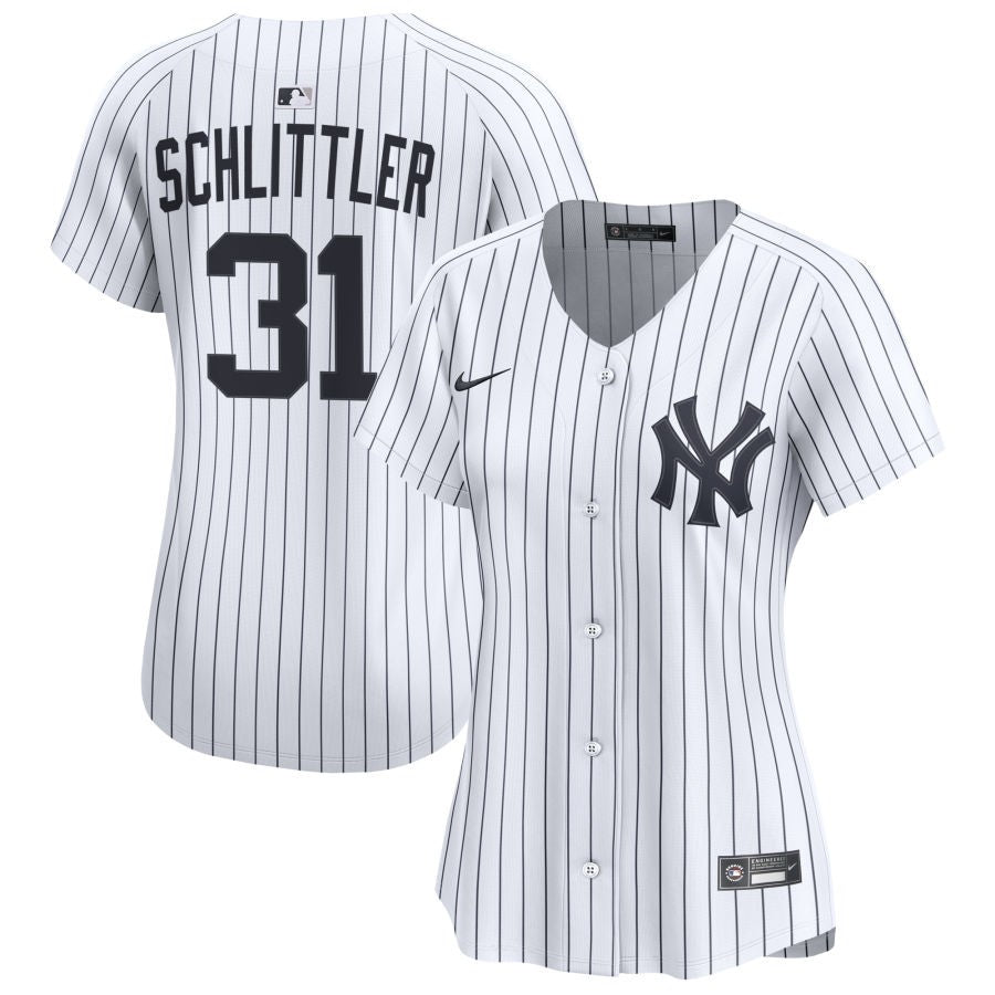 Brent Headrick Women's Nike  White New York Yankees Home Limited Custom Jersey
