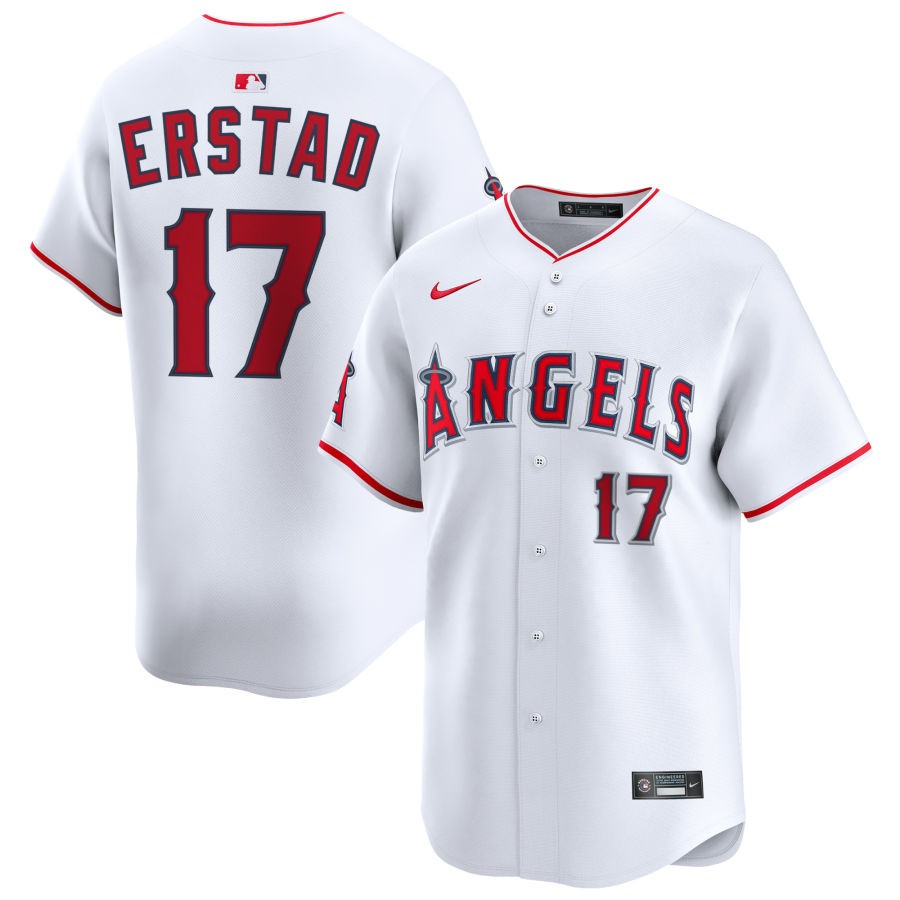 Jim Edmonds Men's Nike White Los Angeles Angels Home Limited Pick-A-Player Retired Roster Jersey