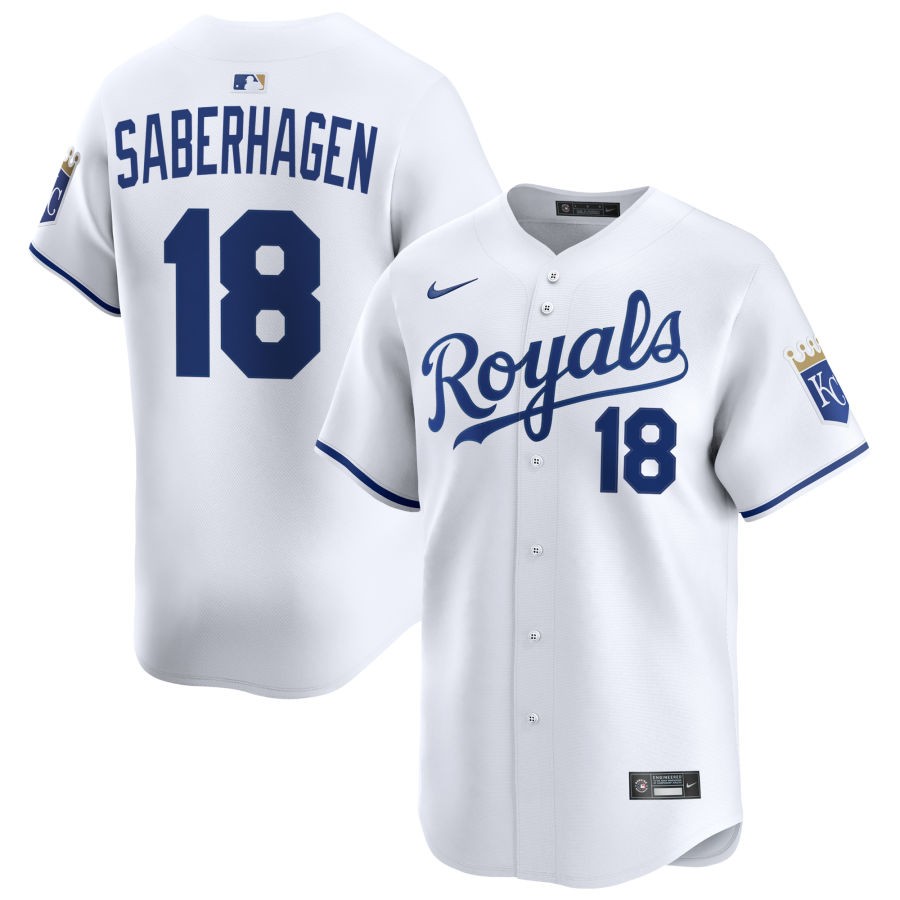 Hal McRae Men's Nike White Kansas City Royals Home Limited Pick-A-Player Retired Roster Jersey