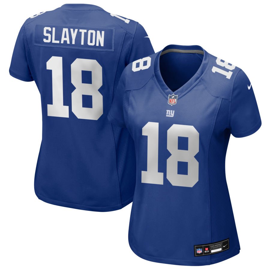 Darius Slayton Women's Nike Royal New York Giants Custom Jersey