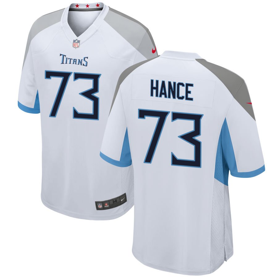 Blake Hance Men's Nike White Tennessee Titans Custom Game Jersey