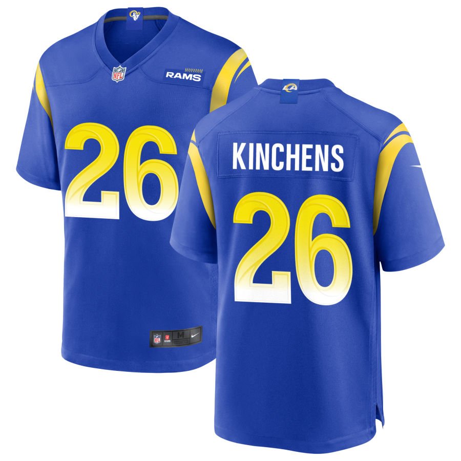 Kamren Kinchens Men's Nike Royal Los Angeles Rams Custom Game Jersey
