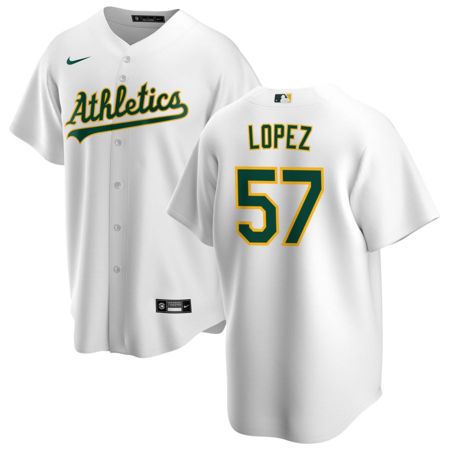 Max Muncy Men's Nike White Athletics Home Replica Custom Jersey