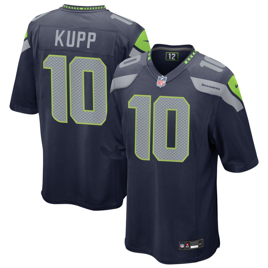 Cooper Kupp Men's Nike  College Navy Seattle Seahawks Custom Game Jersey