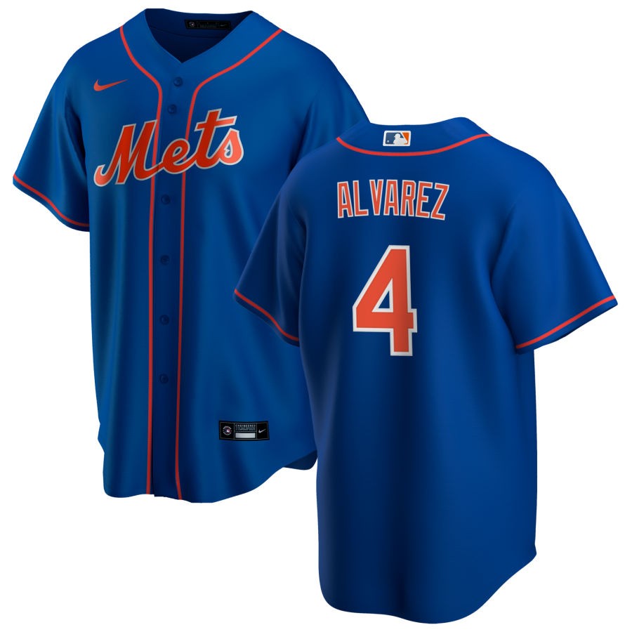 Hayden Senger Men's Nike Royal New York Mets Alternate Replica Pick-A-Player Custom Jersey