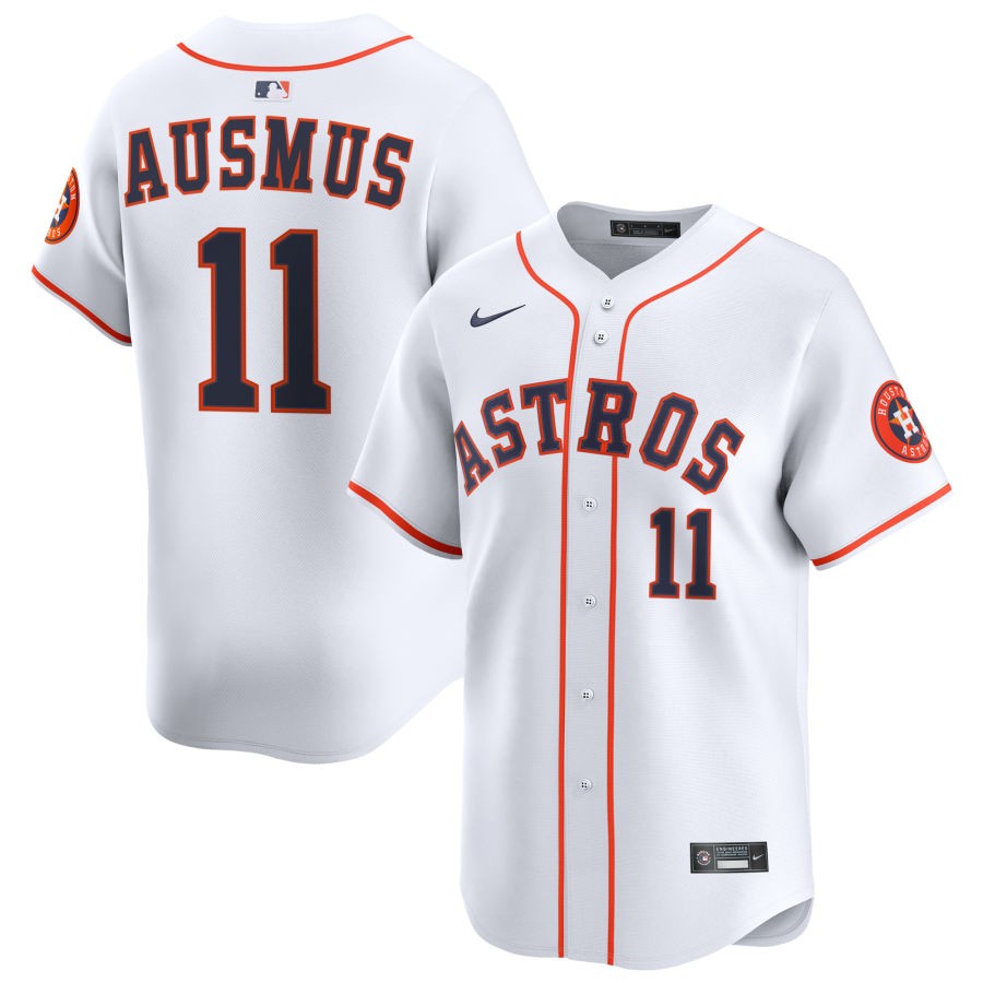 Mike Scott Men's Nike White Houston Astros Home Limited Pick-A-Player Retired Roster Jersey