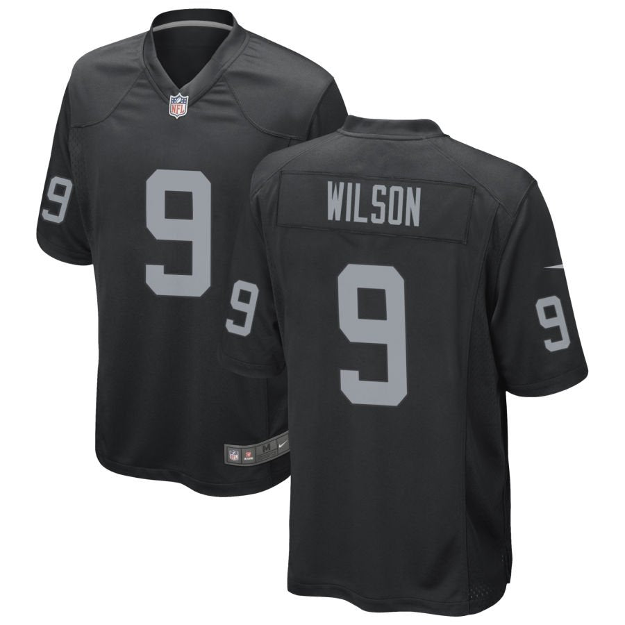 Tyree Wilson Men's Nike Black Las Vegas Raiders Custom Game Jersey