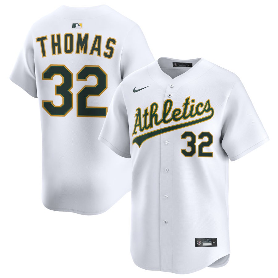 Elvis Alvarado Men's Nike White Athletics Home Limited Custom Jersey