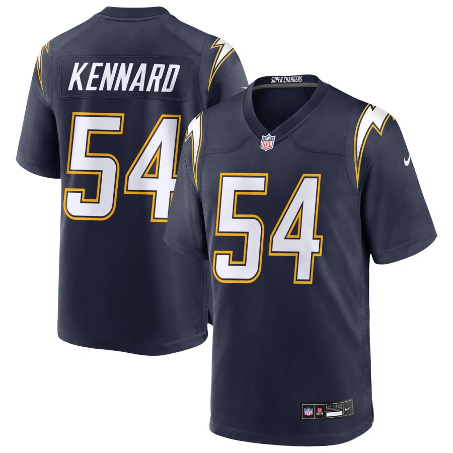 Kyle Kennard Men's Nike Navy Los Angeles Chargers Alternate Super Chargers Game Custom Jersey