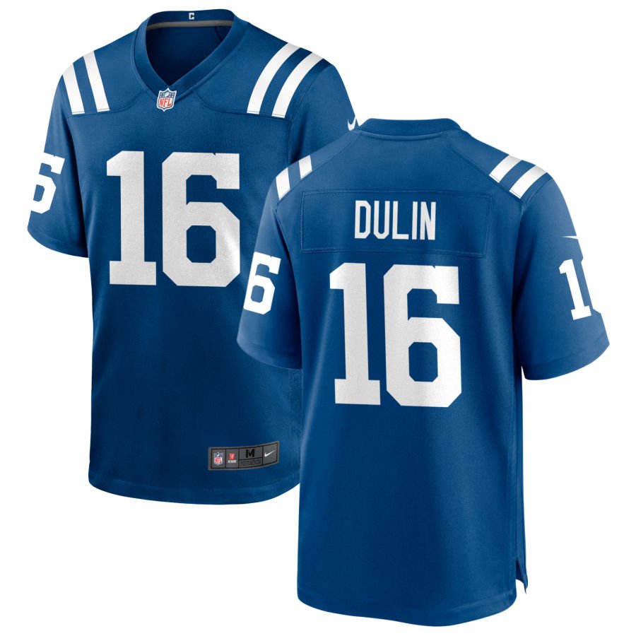 Ashton Dulin Men's Nike Indianapolis Colts Royal Custom Game Jersey