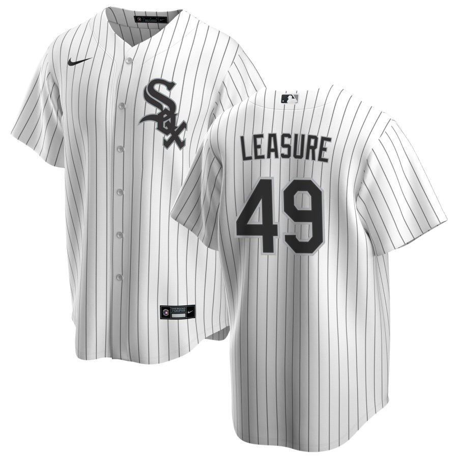 Brandon Eisert Men's Nike White Chicago White Sox Home Replica Custom Jersey