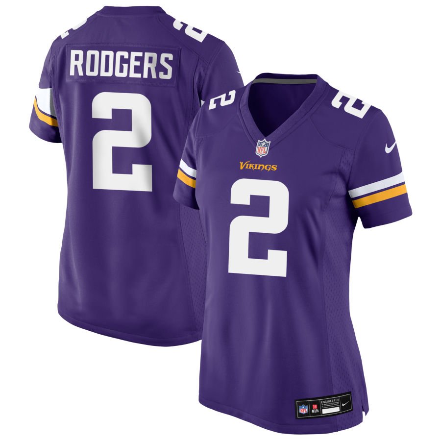 Isaiah Rodgers Women's Nike Purple Minnesota Vikings Custom Game Jersey