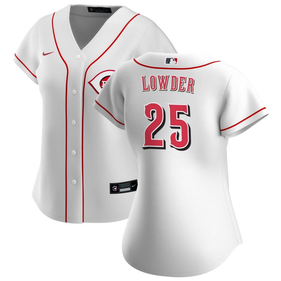 Graham Ashcraft Women's Nike White Cincinnati Reds Home Replica Custom Jersey