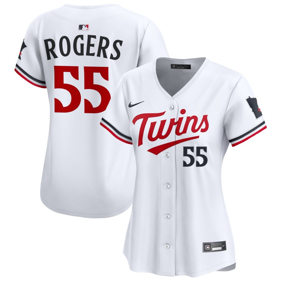 Austin Martin Women's Nike  White Minnesota Twins Home Limited Custom Jersey