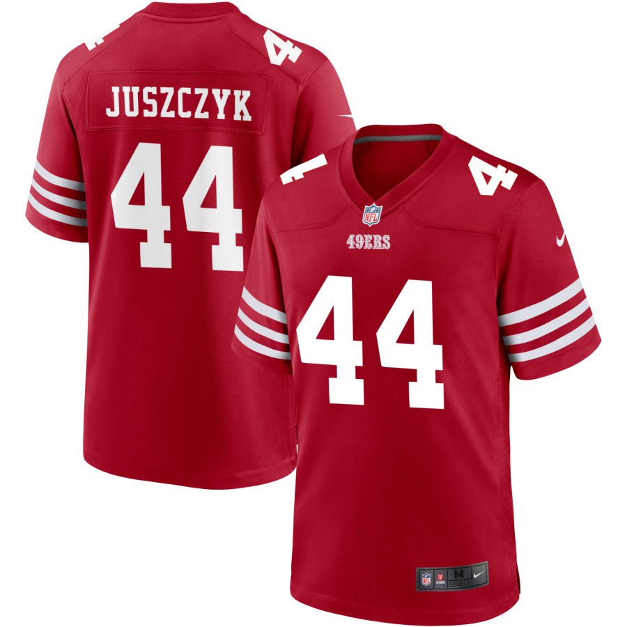Kyle Juszczyk Youth Nike Scarlet San Francisco 49ers Game Custom Jersey