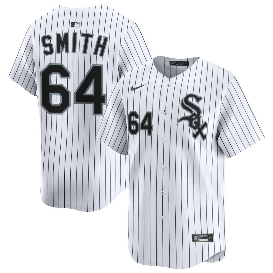 Brandon Eisert Men's Nike White Chicago White Sox Home Limited Custom Jersey