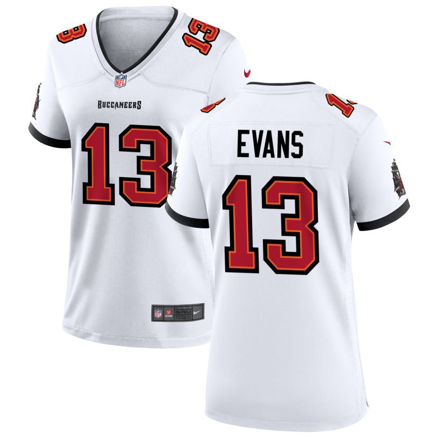 Mike Evans Women's Nike Tampa Bay Buccaneers White Custom Game Jersey